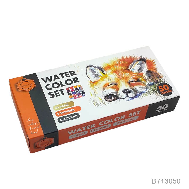 MG Traders Drawing Materials Water Color Set (B713050) (50 Color)