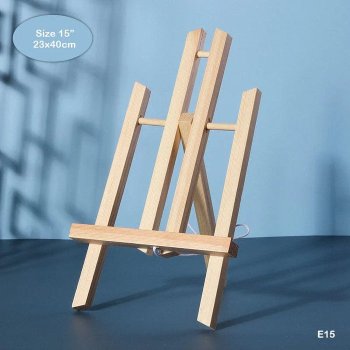 Small Wooden Easel for Canvas Painting (15cm)
