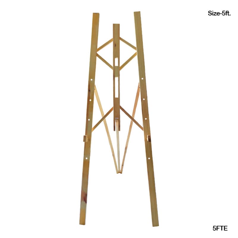 MG Traders Easel 5Fte Wood Folding Flexi Easel 5 Feet