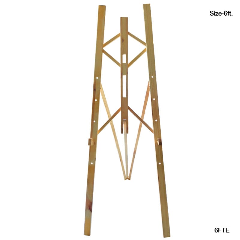 MG Traders Easel 6Fte Wood Folding Flexi Easel 6 Feet