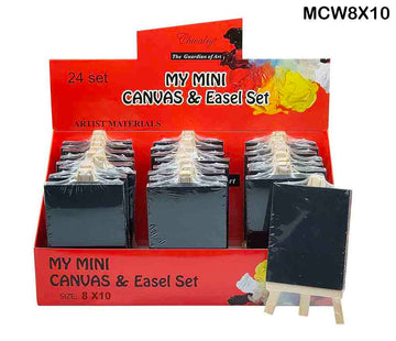 Mini Canvas And Easel Black (Mcb8X10) ONE UNIT