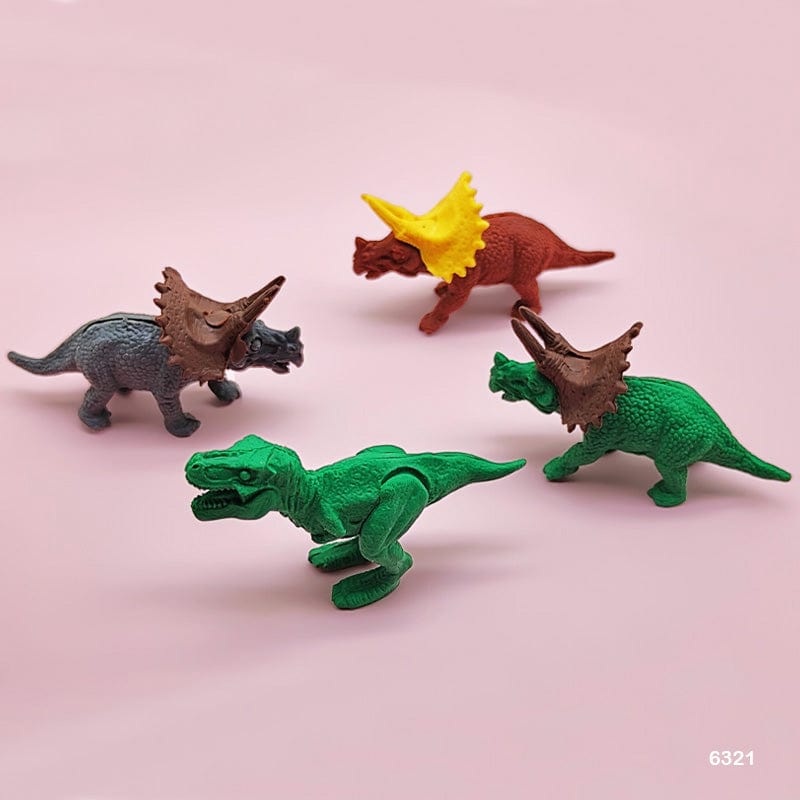 MG Traders Eraser 6321 Dinosaur Eraser (36Pcs)