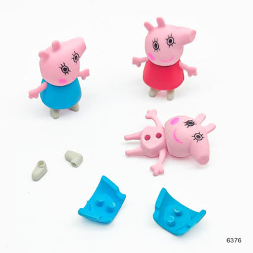 6376 Peppa Pig Eraser (36Pcs)
