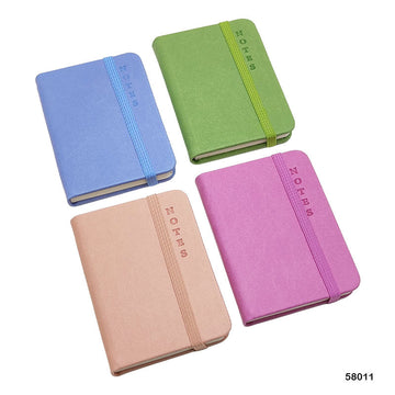MG Traders Fancy Diary 5801-1 Note Book 10.5X7.5Cm A7