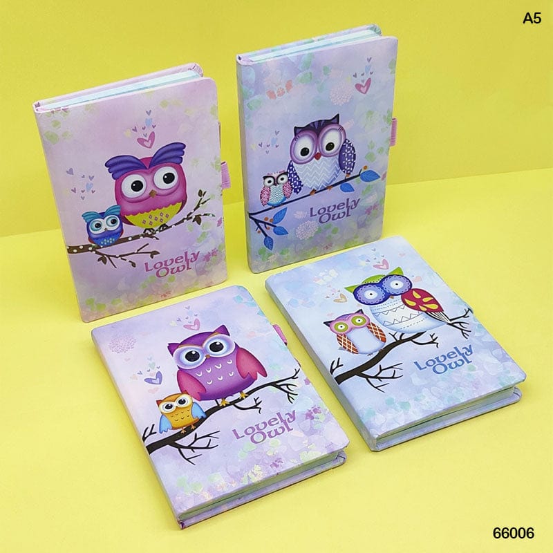 MG Traders Fancy Diary 6600-6 Dairy A5 21*14.5Cm