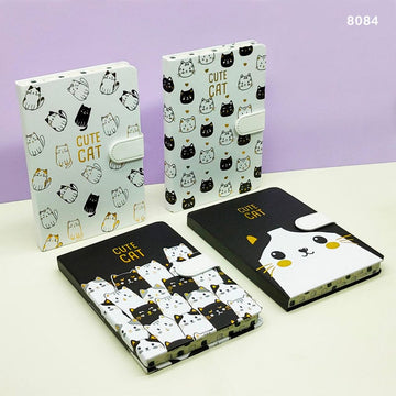 MG Traders Fancy Diary 808-4 Note Book Magnetic A5 (19X13Cm)