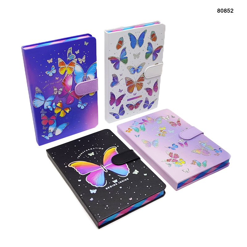 MG Traders Fancy Diary 808-52 Note Book Magnetic A5 (19X13Cm)
