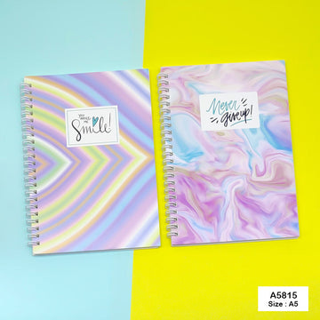A5815 A5 Spiral Diary 15X21Cm 60Pages