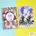 MG Traders Fancy Diary Bts001 A5 Spiral Diary 15X21Cm 60Pages