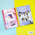 MG Traders Fancy Diary Bts003 A5 Bts Spiral Diary 15X21Cm