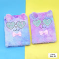 MG Traders Fancy Diary F2515 Soft Fur Diary A5