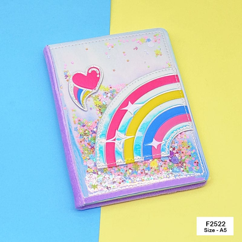 MG Traders Fancy Diary F2522 Soft Fur Diary A5