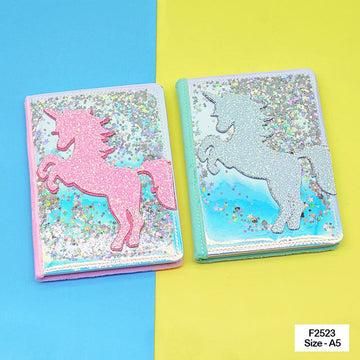 MG Traders Fancy Diary F2523 Soft Fur Diary A5
