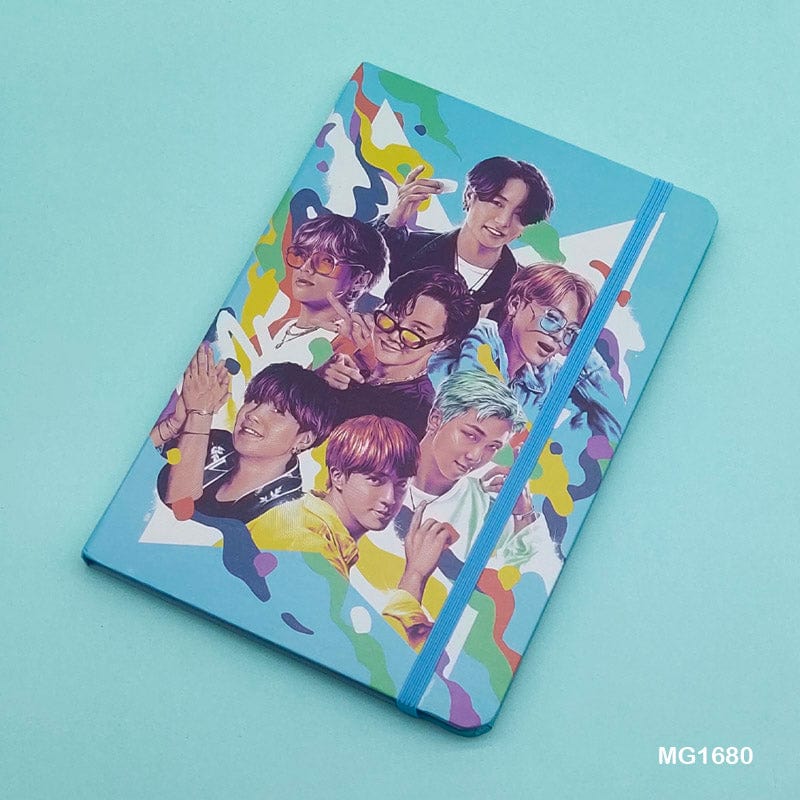 MG Traders Fancy Diary Mg1680 Bts Note Book (21X14.5Cm) A5