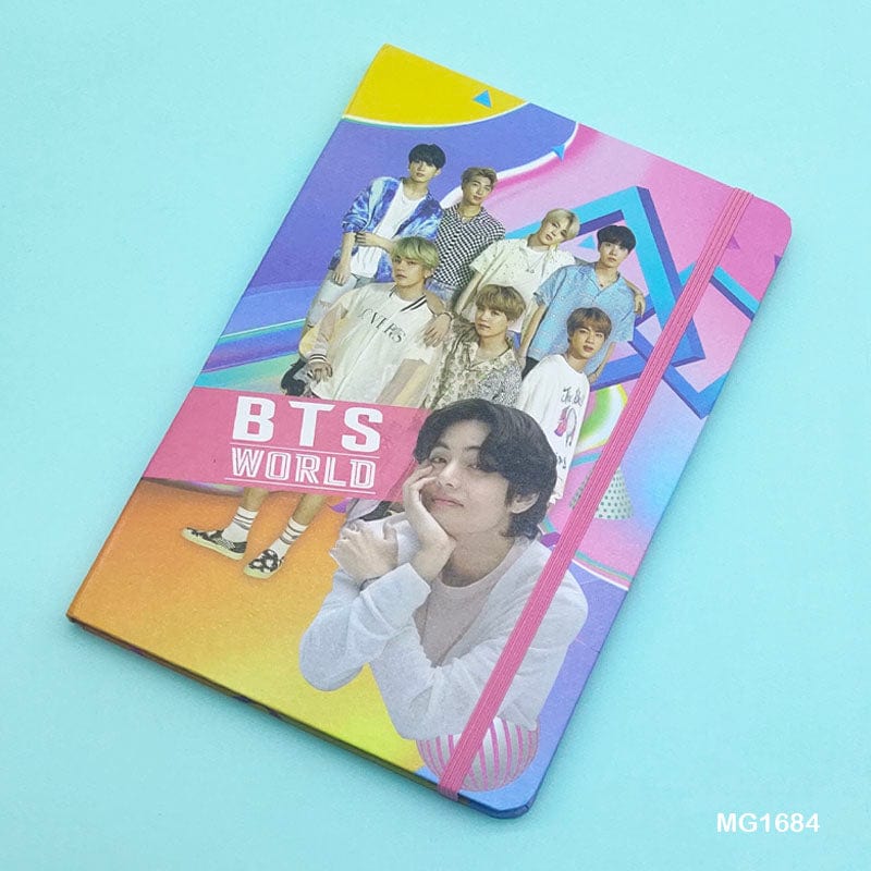 MG Traders Fancy Diary Mg1684 Bts Note Book (21X14.5Cm) A5