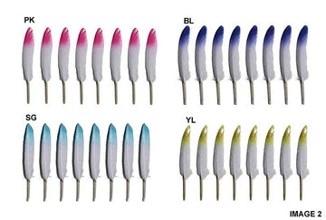 Feather Hard Mini 2 Shade Single 8Pcs (F2T)  (Pack of 3)