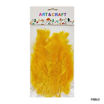 Feather Soft Big Light Orange (Fsblo) (10Pcs)  (Pack of 6)
