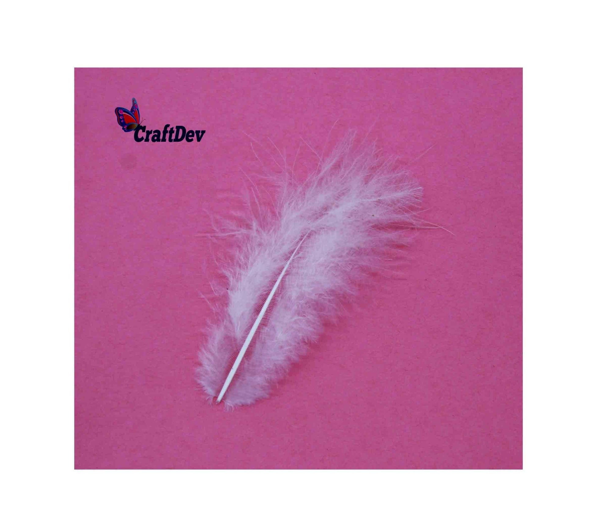 MG Traders Feather Feather Soft Mini White (Fsmw)