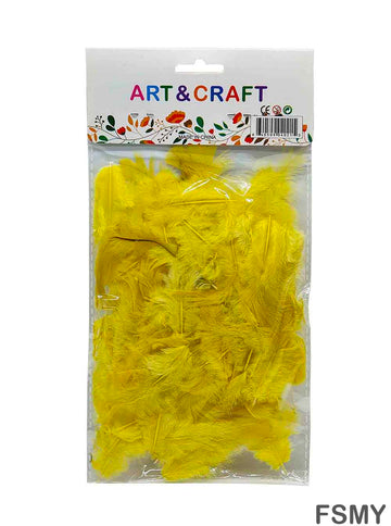 Feather Soft Mini Yellow (Fsmy)  (Pack of 6)