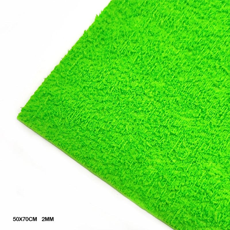 MG Traders Foam & Felt Sheet Grass Foam Sheet 50X70Cm Light Green 10Sheet 2Mm (Gf2Lg)