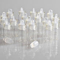 MG Traders Glass Messages Bottle Mg42-24 Message Bottle Mini 12Pc 11X22Mm  (Pack of 4)