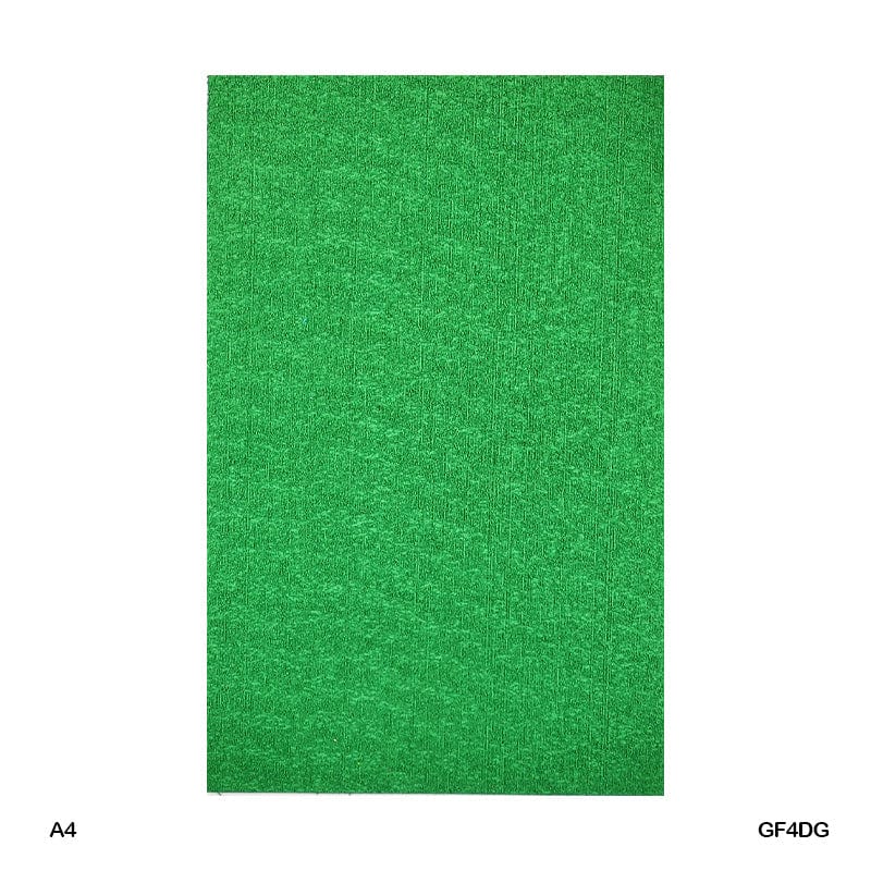 MG Traders Glitter Paper & Foam Sheet Grass Foam Sheet A4 Dark Green 10Sheet 2Mm (Gf4Dg)