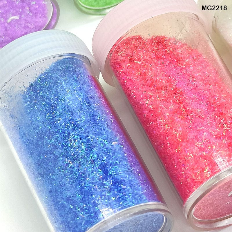 MG Traders 1 Glitter Powder Mg2218 Neon Glitter Powder 8 Color