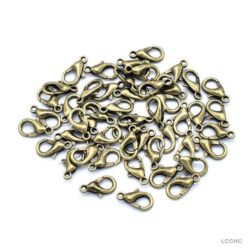 Lcchc 1000Pc Copper 12Mm Lobster Clasps Claw Hooks