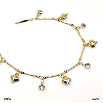 MG Traders Jewellery Bss2 Ss Chain 100Cm