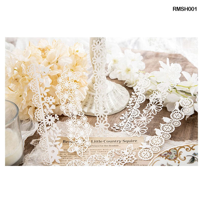 MG Traders Lace Rmsh001 Like A Dream Lace Paper Cutout 10Pc