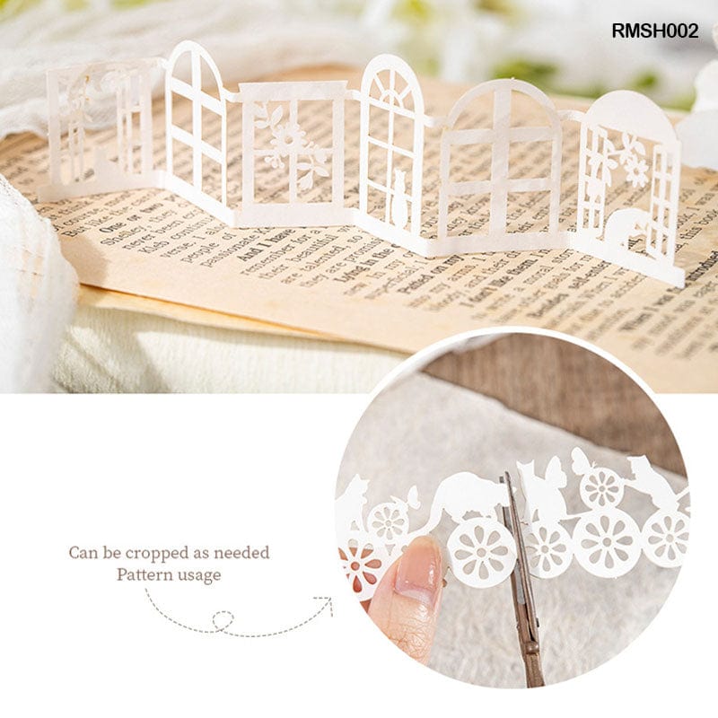 MG Traders Lace Rmsh002 Like A Dream Lace Paper Cutout 10Pc