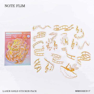 Mmk06E517 45Pc Golden Decorative Journaling Sticker