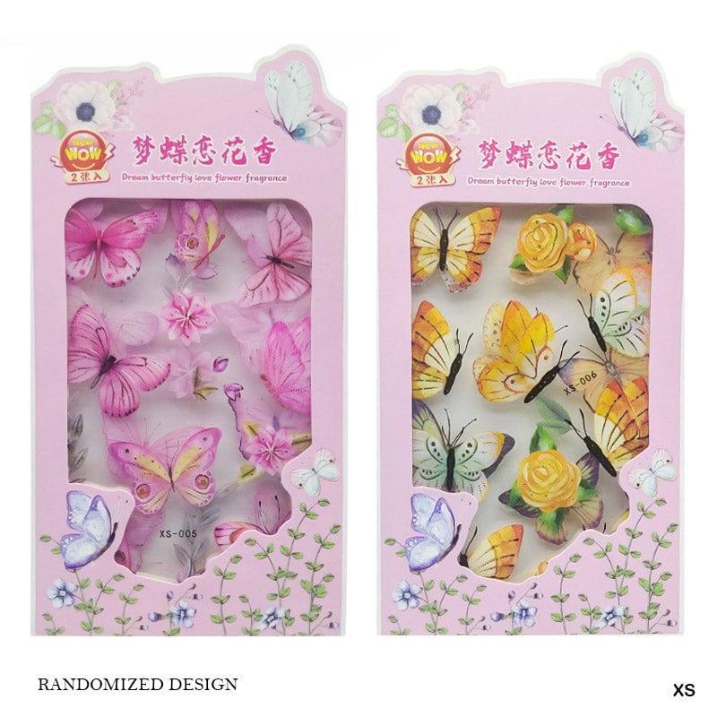 MG Traders Journaling stickers Xs Dream Butterfly Journaling Sticker  (Pack of 6)