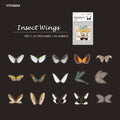 MG Traders Journaling stickers Yycs004 Wings Collection Deco Journaling Sticker Pack 45Pc