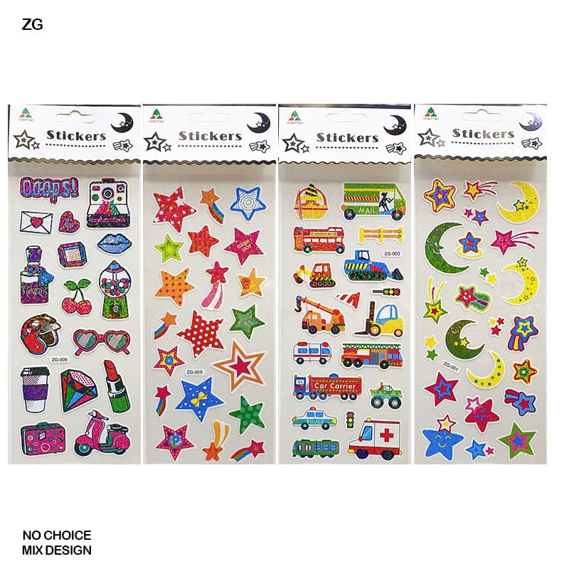 MG Traders Journaling stickers Zg Senyi Kids Journaling Sticker  (Pack of 6)