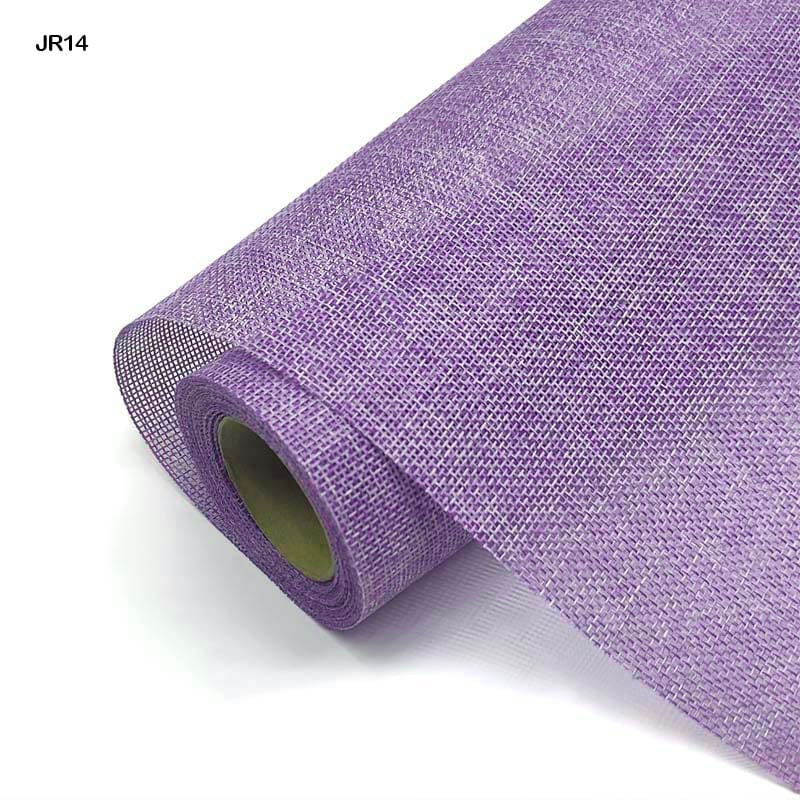 MG Traders jute Jut Roll Colored 50X450Cm L Purple (Jr14)