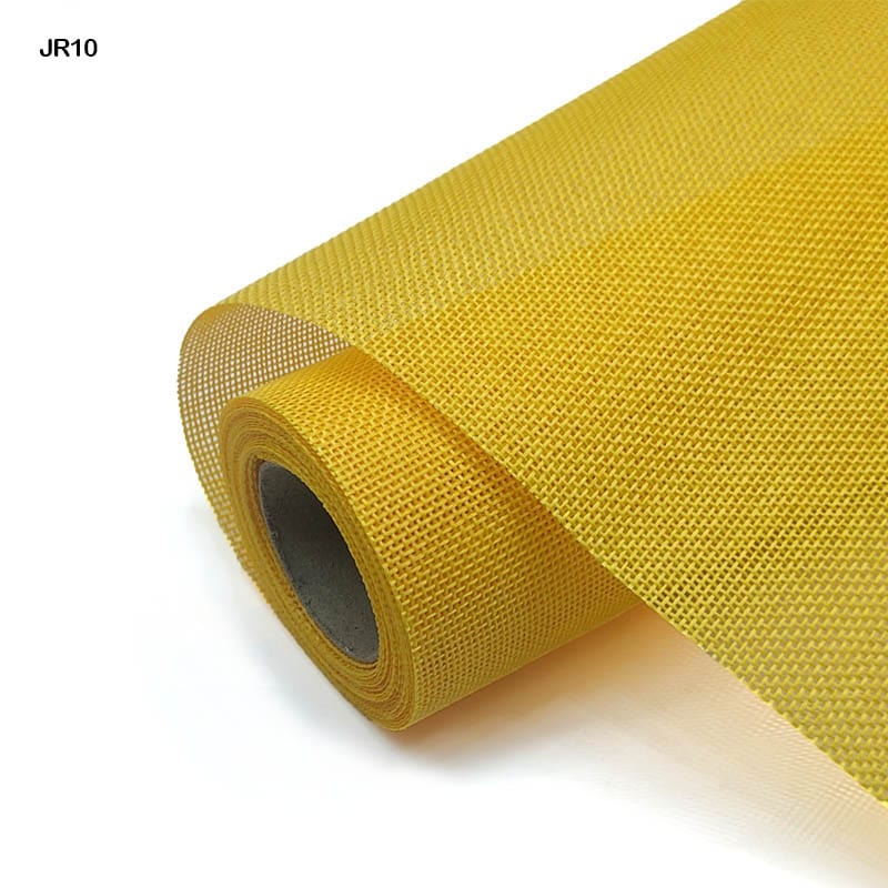 MG Traders jute Jut Roll Colored 50X450Cm Yellow (Jr10)