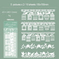 MG Traders Lace Rmsh005 Like A Dream Lace Paper Cutout 10Pc