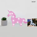 MG Traders Lamps & Lanterns Unicorn Shape Led Box Pink (Mg536P)