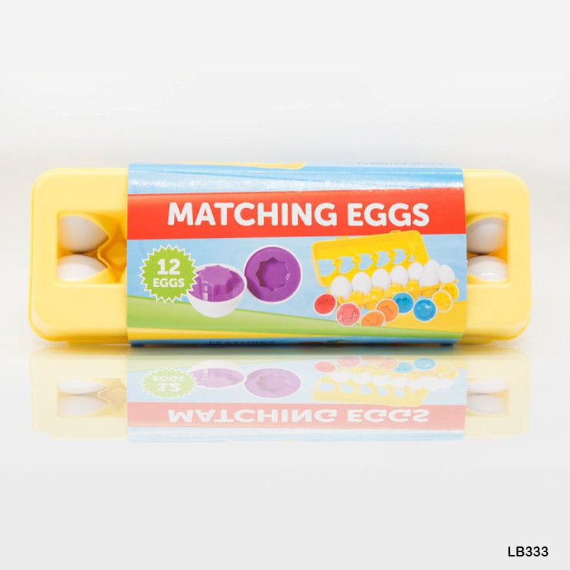 MG Traders Learning & Educational Toys Egg Matching Shapes Fxb4