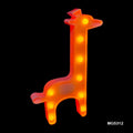 MG Traders Led Lights & Boxes Giraffe Shape Led Light Box Pink (Mg5312)