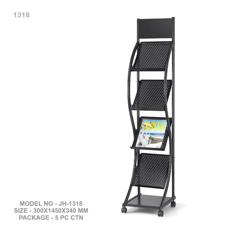 MG Traders Magazine & Newspaper Stands Jh 1318 Magazine Stand (1318)