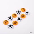 MG Traders Magnet Sheet & Buttons 30Mm Football Magnet 10Pcs (3510)  (Pack of 4)