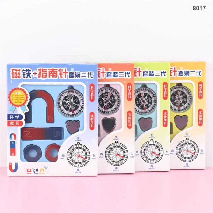 Magnet Game With Compass 6Pcs