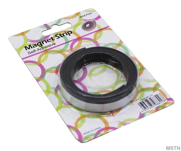 Thin Adhesive Magnet Strip - Flexible & Versatile (Mstn 1357)