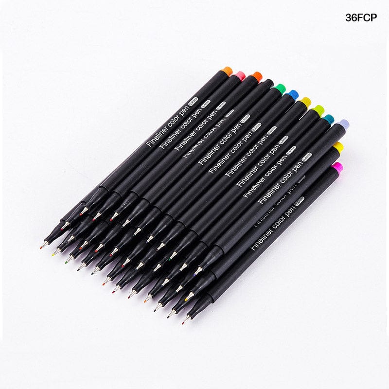 MG Traders Mandala & Art Pens Fineliner Color Pen 0.4Mm 36Pc (36Fcp)