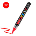 MG Traders Marker 5510R Acrylic Paint Marker Red 10Pc 4Mm