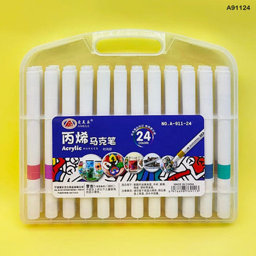A91124 Acrylic Marker 24 Color 2Mm