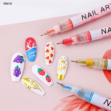 Nail Art Pen 5501S 12 Color 0.5Mm