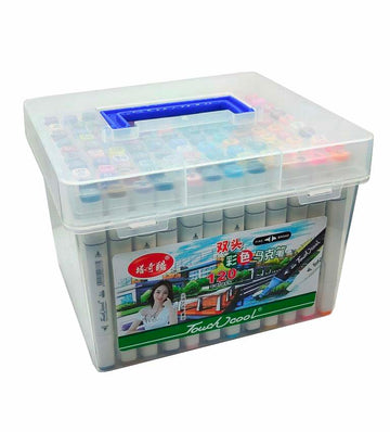 MG Traders Marker Touch Cool Marker Set 120 Color Box (120T)
